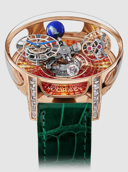 Jacob & Co astronomia tourbillon baguette ROSE GOLD, BAGUETTE MULTICOLOR SAPPHIRES replica watch AT800.40.BD.UB.C Jacob & Co astronomia tourbillon baguette ROSE GOLD, BAGUETTE MULTICOLOR SAPPHIRES replica watch AT800.40.BD.UB.C